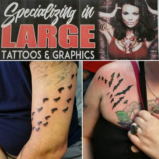 Explore civil war tattoo ideas, creative tattoo ideas in Elko, available at Custom Tattoos and Body Piercing Studio