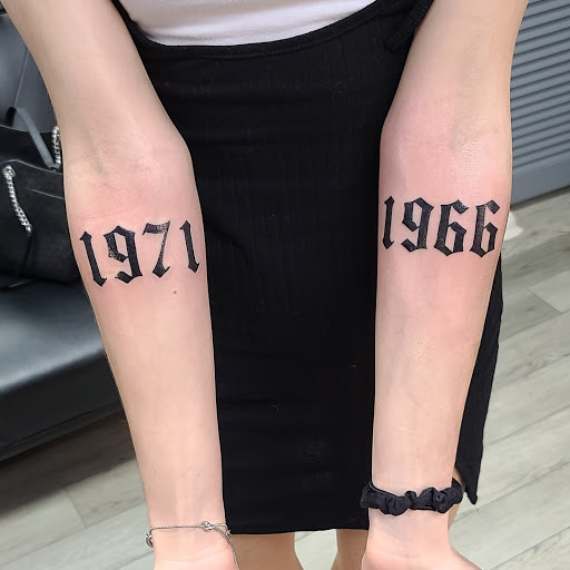 Explore goldendoodle tattoo ideas, creative tattoo ideas in Cuyahoga Falls, available at Sick Skins Skin Art Studio