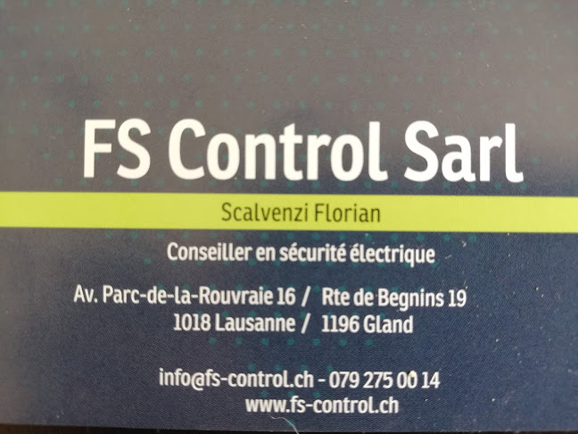 Rezensionen über FS Control Sàrl in Lausanne - Elektriker