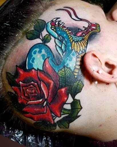 Explore crown tattoo ideas for guys, creative tattoo ideas in Riverside, available at Darkstar Tattoo CA