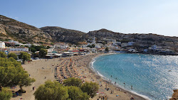 Photo de Plage de Matala avec un niveau de propreté de très propre