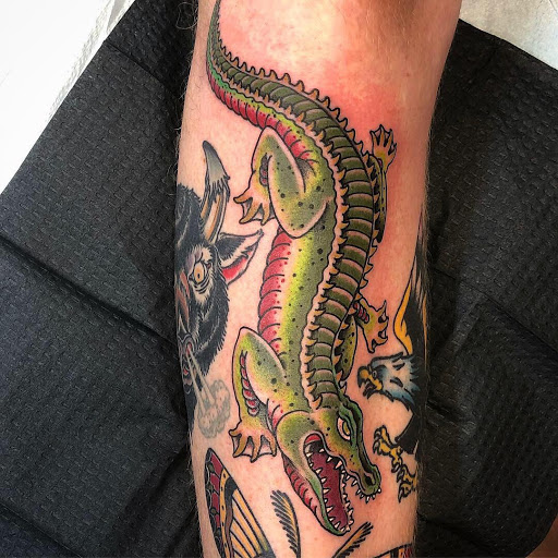 Find cow tattoo ideas for your next unique tattoo in Tampa at HAWKS ELECTRIC TATTOOS