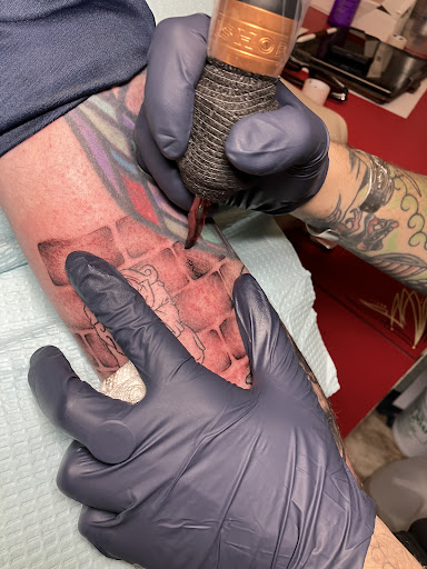 Explore chest tattoos ideas, creative tattoo ideas in Albuquerque, available at Holy Fool Tattoo Club