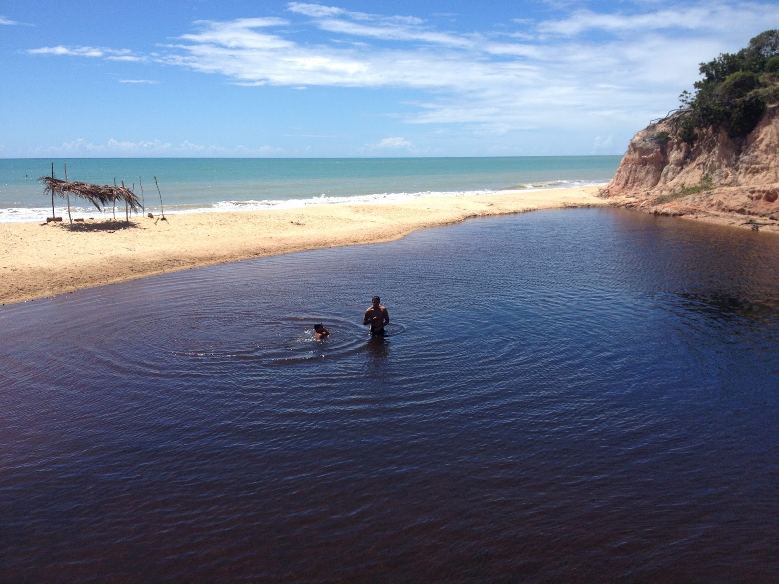 Foto di Praia das Ostras Prado Bahia ubicato in zona naturale