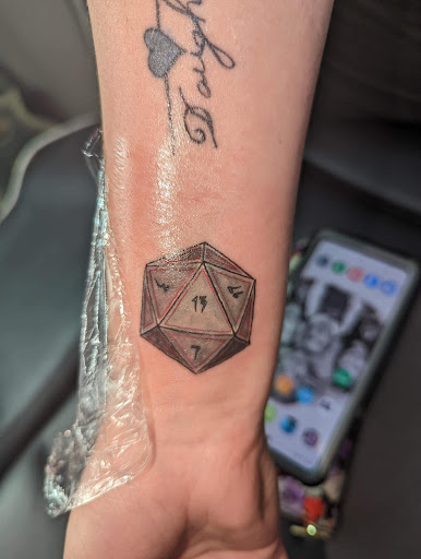 Explore lavender tattoo ideas, creative tattoo ideas in Pineville, available at Epic Ink Studio