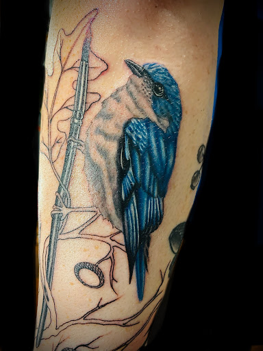 Explore medical alert tattoo ideas, creative tattoo ideas in Harrisville, available at Cloud 9 Tattoo Company