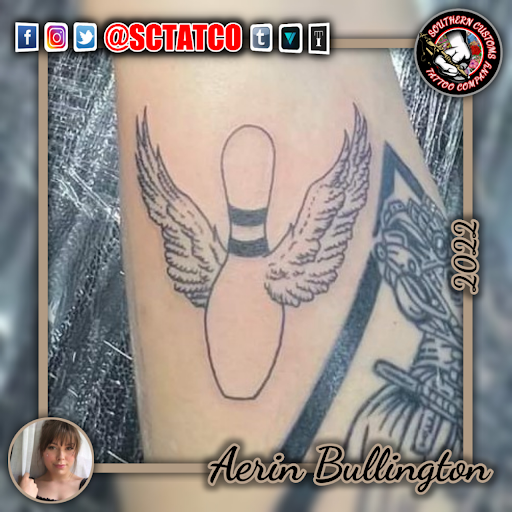 Explore female hip tattoo ideas, creative tattoo ideas in Fayetteville, available at Southern Customs Tattoo Company