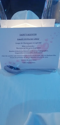 Menu / carte de Le Sensso à Salins-les-Bains