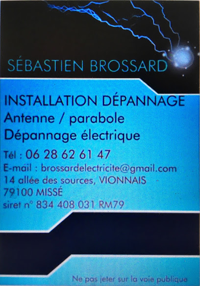 Sébastien Brossard electricite/antenne/sav électroménager