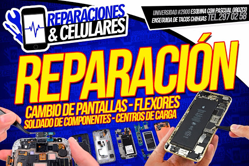 Reparaciones y celulares