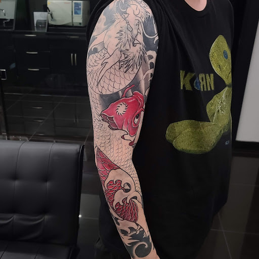 Explore tattoos with numbers ideas, creative tattoo ideas in Addison, available at Cat Tattoo