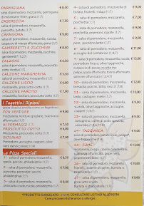 Menu du Il Girasole à Lurago Marinone