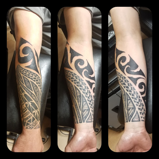 Explore samurai tattoo ideas, creative tattoo ideas in Dallas, available at Black Anchor Studios