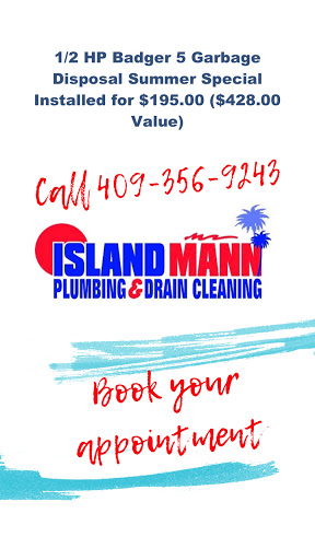 Plumber «Island Mann Plumbing», reviews and photos, 4517 Broadway Avenue J, Galveston, TX 77551, USA