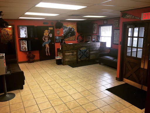 Explore handprint tattoo ideas, creative tattoo ideas in Altoona, available at Railroad City Tattoo