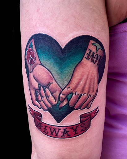 Explore astronomy tattoo ideas, creative tattoo ideas in Winston Salem, available at Tattoo Revival