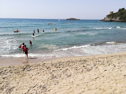 Foto di Spiaggia Calanca e l'insediamento