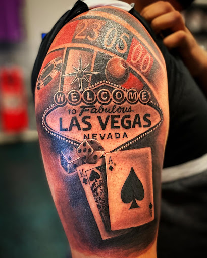 Explore guy hand tattoo ideas, creative tattoo ideas in Phoenix, available at Legacy Ink
