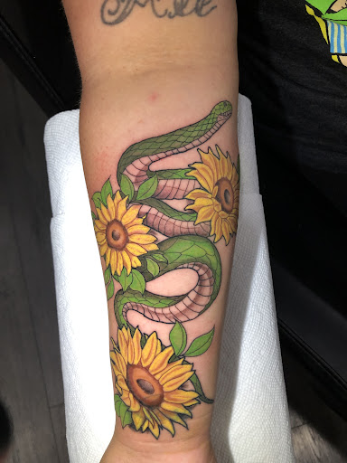 Explore tattoo ideas men forearm, creative tattoo ideas in Atlanta, available at Golden Anchor Tattoo