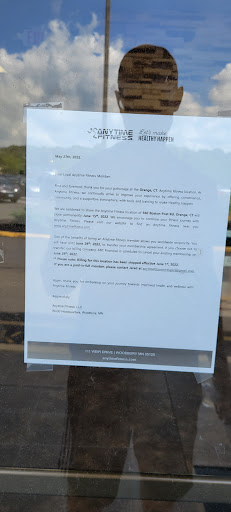 Gym «Anytime Fitness», reviews and photos, 560 Boston Post Rd, Orange, CT 06477, USA