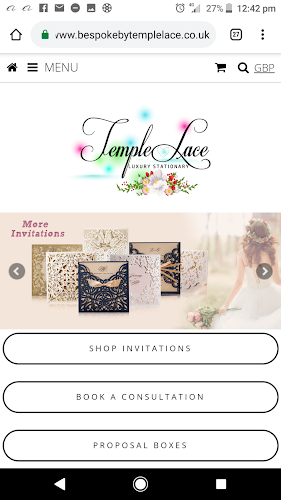 Bespoke by Templelace - Copy shop