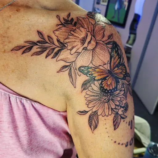 Explore wild idea tattoo, creative tattoo ideas in Saint Johns, available at Ink Craft Studio