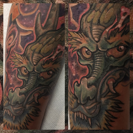 Explore triangle tattoo ideas, creative tattoo ideas in Augusta, available at Mr. Tattoo