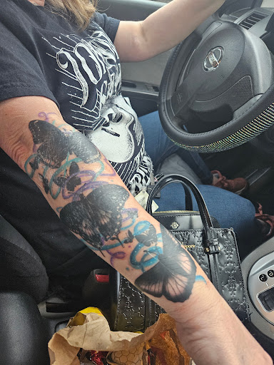 Explore halo reach tattoo ideas, creative tattoo ideas in Benton, available at Spectrum Tattoo