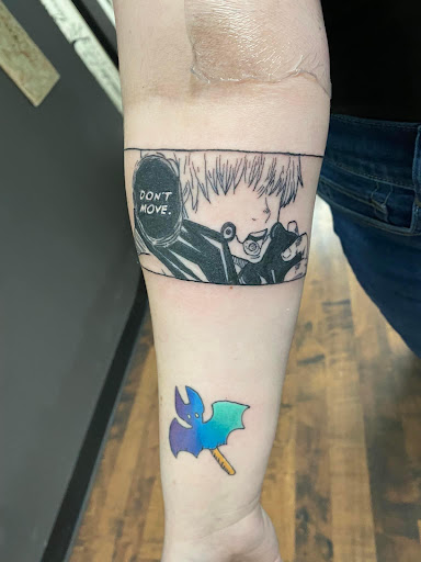 Explore tattoo ideas back arm, creative tattoo ideas in Cincinnati, available at Nocturnal Tattoos