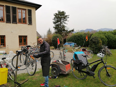 Monsieur Vélo Annecy, atelier mobile d'entretien vélo, tous types, toutes marques à Saint-Jorioz