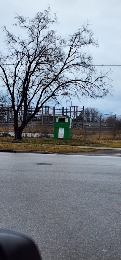 Clothing donation box