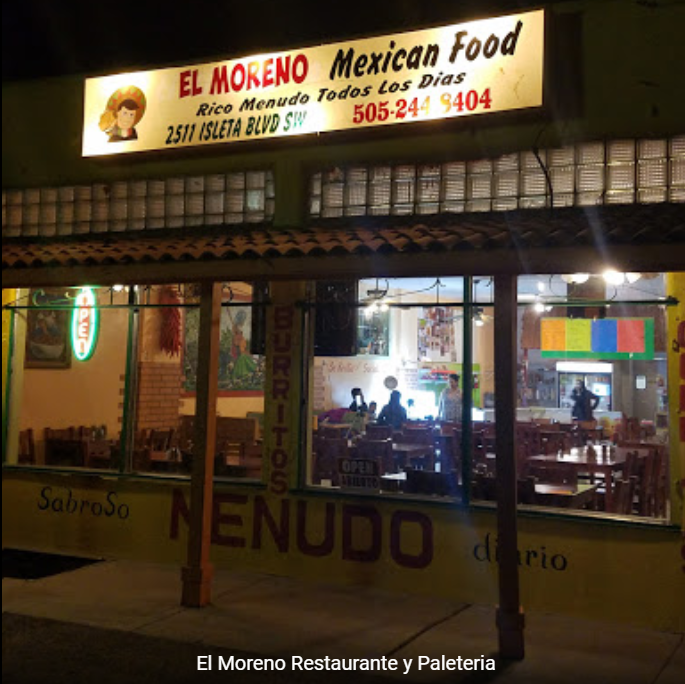 El Moreno Restaurante y Paleteria 87105