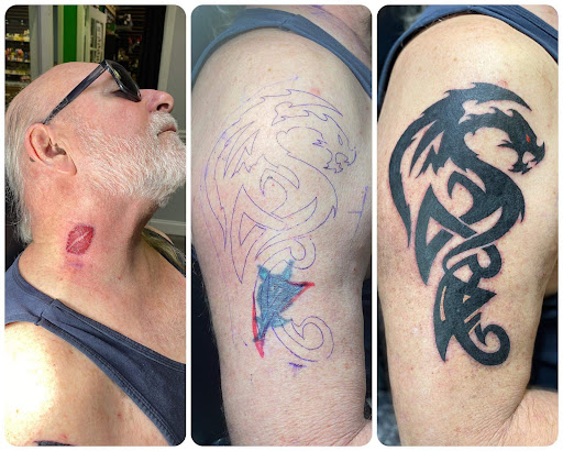 Explore healing symbol tattoo ideas, creative tattoo ideas in Ocala, available at Beauty in a Canvas Tattoo and Art Gallery