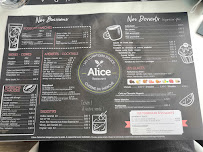 Menu / carte de Les Comptoirs d'Alice et Jules à Saint-Étienne
