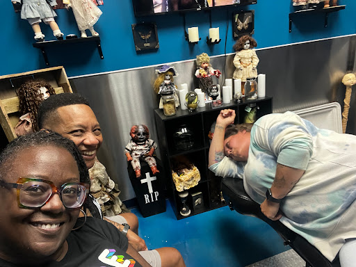 Explore orchid tattoo ideas, creative tattoo ideas in North Aurora, available at Ink Bar Tattoo