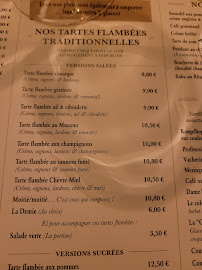La Cour des Chasseurs à La Wantzenau menu
