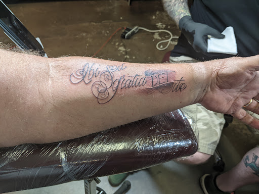 Explore om tattoo ideas, creative tattoo ideas in Riverview, available at 9-Line Tattoo