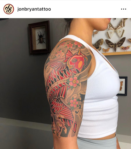 Explore coordinate tattoo ideas, creative tattoo ideas in Chino, available at JON BRYAN TATTOO