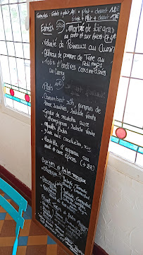Domaine de la Doux à Saint-Denis-de-Cabanne menu