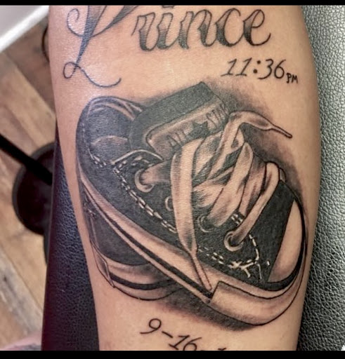Explore grandma tattoos ideas, creative tattoo ideas in Davenport, available at Fine Ink Studios Tattoos