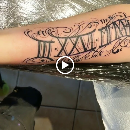 Explore daughters name tattoo ideas, creative tattoo ideas in Omak, available at Eight of Hearts Tattoo Parlor