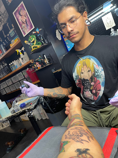 Explore skyline tattoo ideas, creative tattoo ideas in Clarksville, available at Underdog Tattoo Co