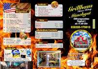 Grillhaus Mönchgut à Göhren menu