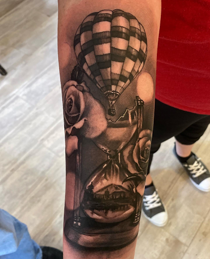 Explore crown of thorns tattoo ideas, creative tattoo ideas in Saint Joseph, available at Outlaw Ink