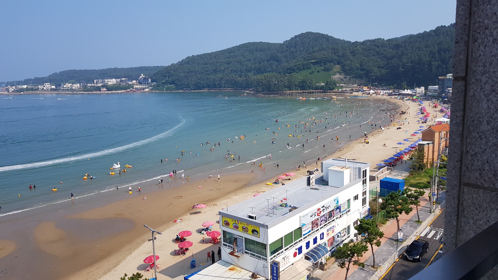Ilgwang海滩的照片 便利设施区域