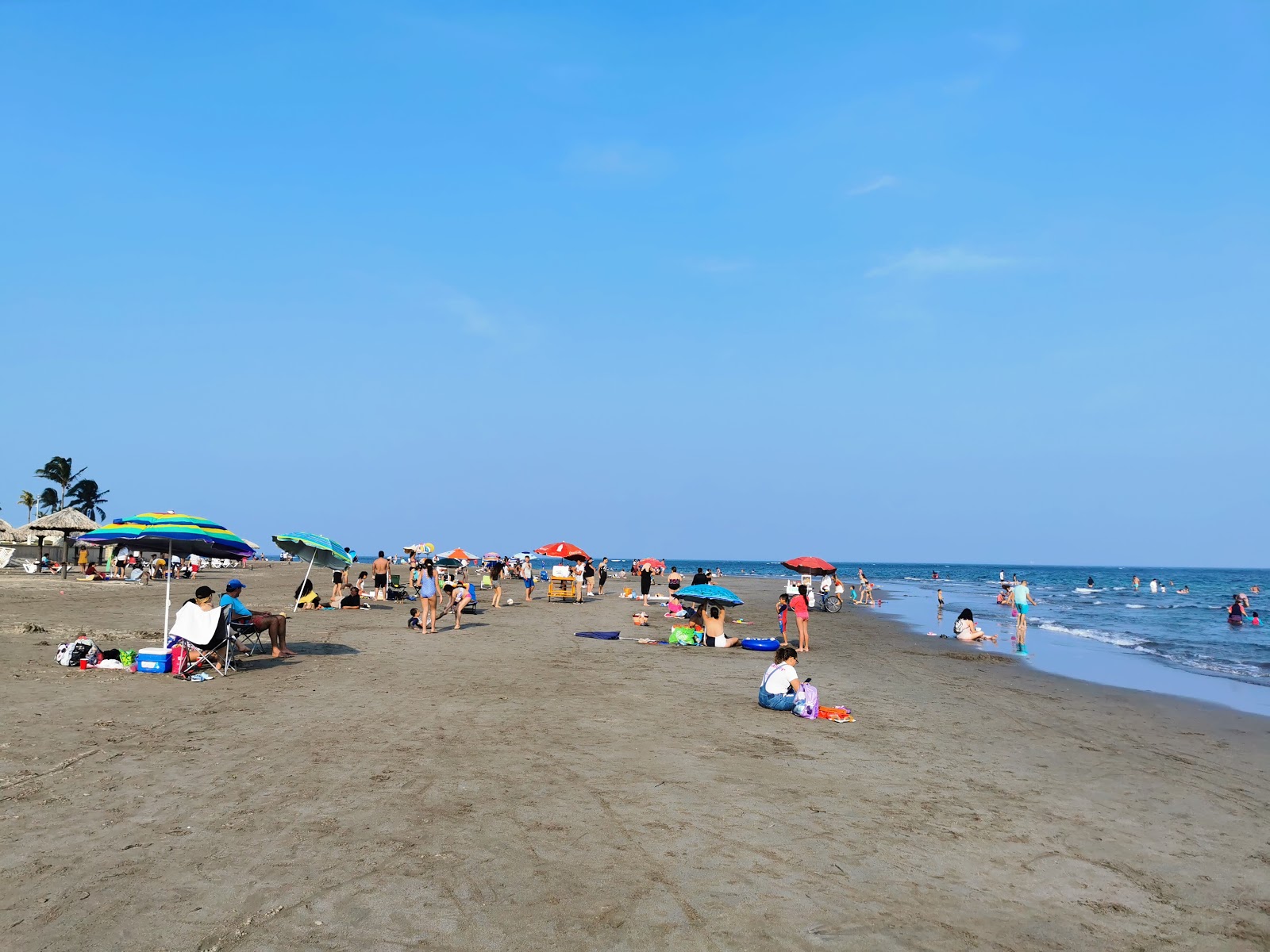 Fotografija Playa Penacho del Indio z svetel pesek površino
