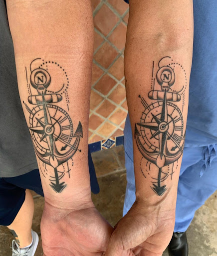 Explore godparent tattoo ideas, creative tattoo ideas in Stuart, available at Tiger Shark Tattoo Studio