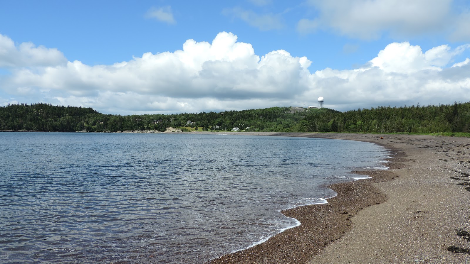 Zdjęcie Jasper beach z przestronna zatoka