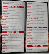 Menu / carte de Torre del Cairo à Gorgonzola