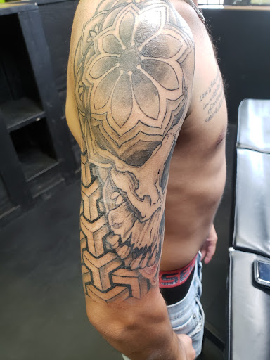 Explore wanderlust tattoo ideas, creative tattoo ideas in Granbury, available at Trewink Tattoo